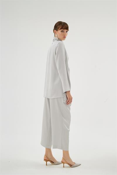 Cristalle Bluz Gümüş