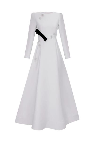 PULICE DRESS Ekru