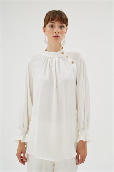 ELEGANCE BLUZ Ekru