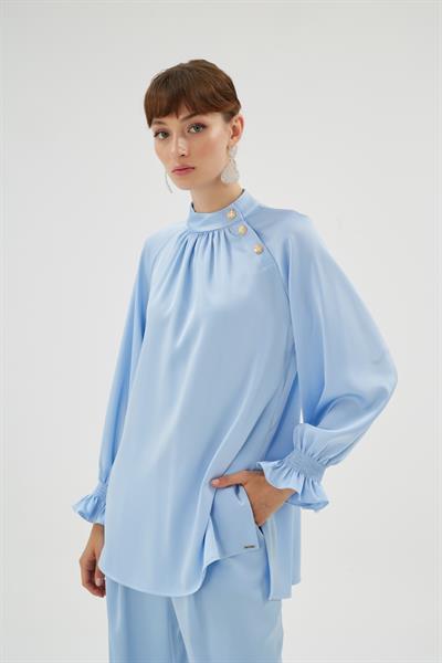 ELEGANCE BLOUSE Blue