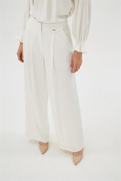 Elegance Pantolon Ekru