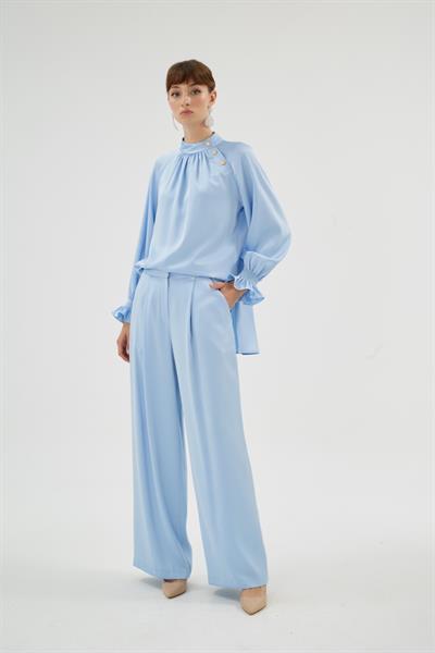 ELEGANCE PANTOLON Mavi
