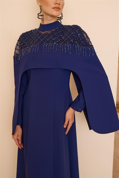 Elina Elbise Lacivert