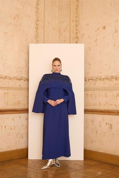 Elina Elbise Lacivert