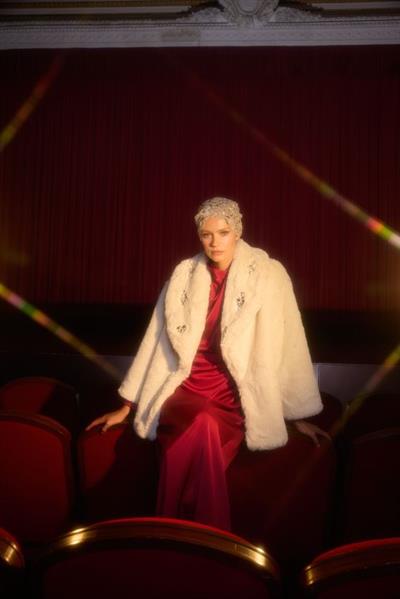 Elina Coat Ecru