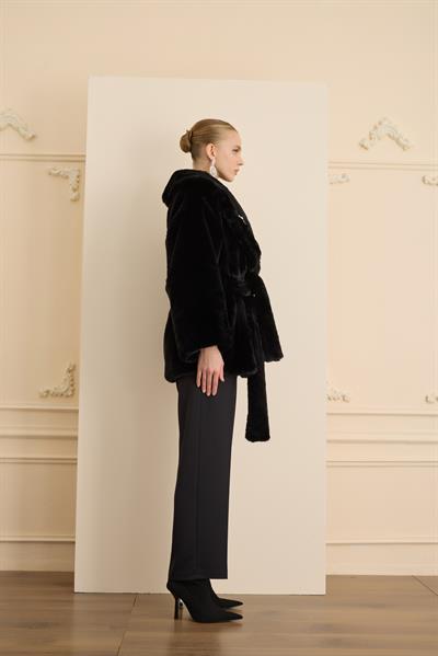 ELINA COAT Siyah