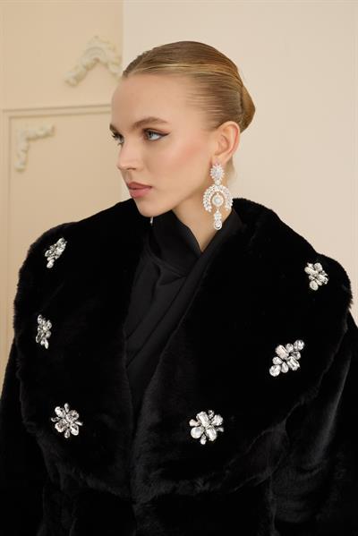 ELINA COAT Siyah