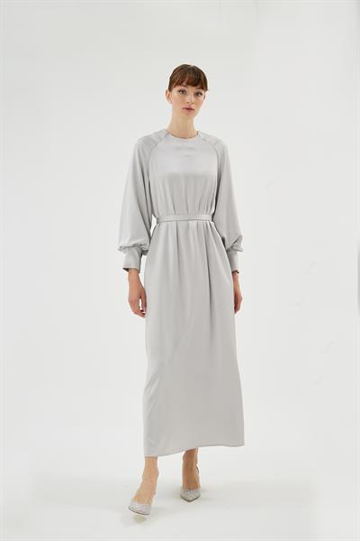 30068 ELİZA ELBİSE Gümüş