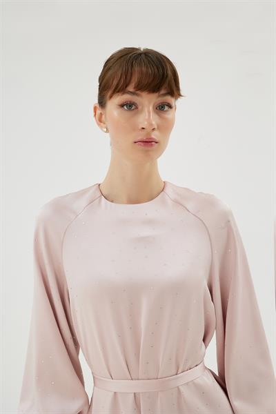 30068 ELİZA ELBİSE Pudra