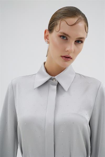 ELİZA GÖMLEK Gümüş