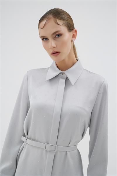 ELİZA GÖMLEK Gümüş