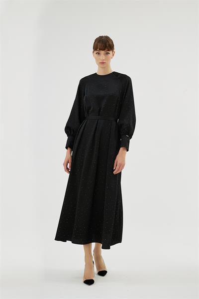 30068 ELİZA ELBİSE Siyah