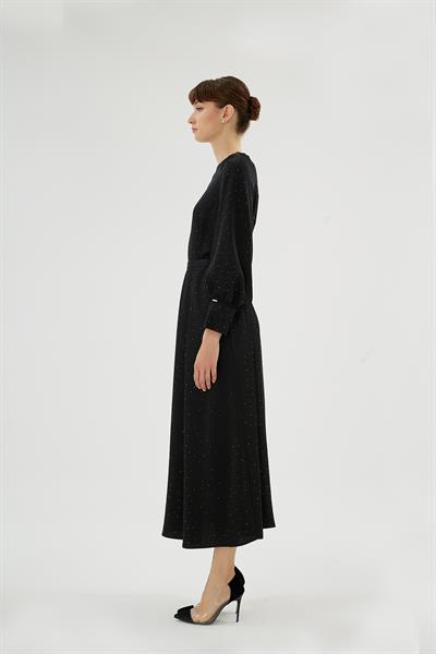 30068 ELİZA ELBİSE Siyah