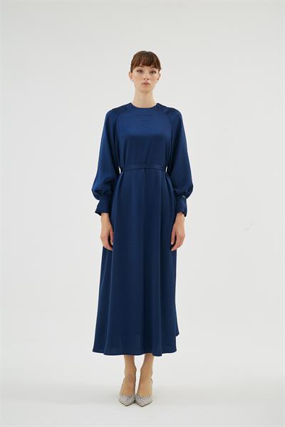 30068 ELİZA ELBİSE Lacivert