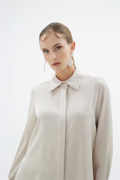 21022 ELİZA GÖMLEK Taş