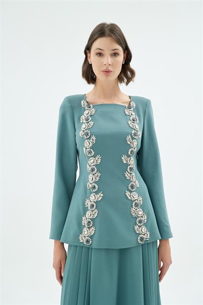 92005 ELOYA BLUZ ETEK TAKIM Mint