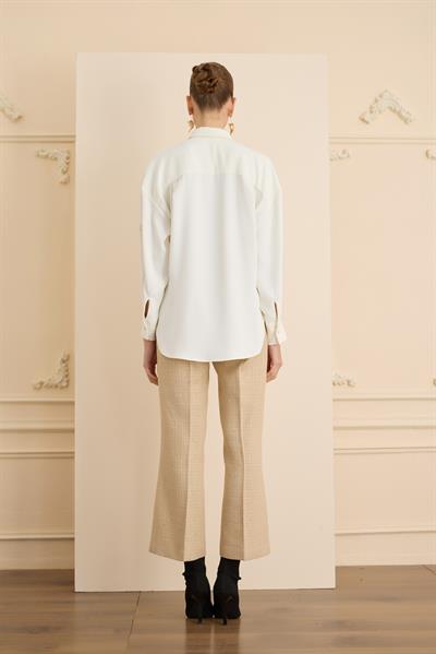 Gabrielle Tişört Ekru