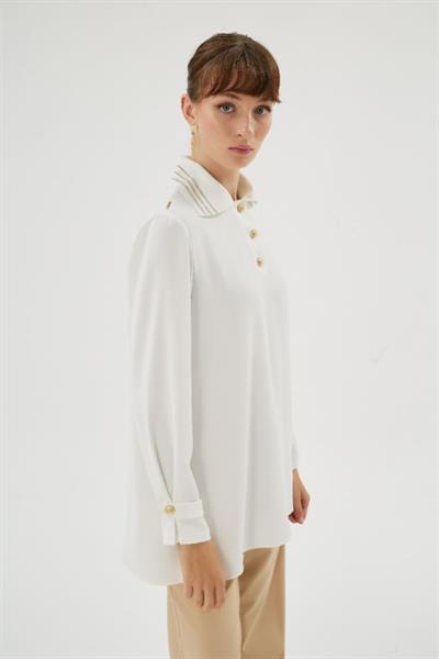 GLISSIA BLUZ Ekru