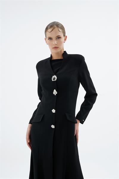 HEMERA ELBİSE Siyah