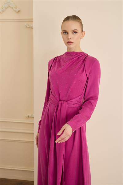 İmelda Elbise Fuşya