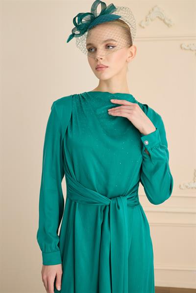 İmelda Elbise Zümrüt