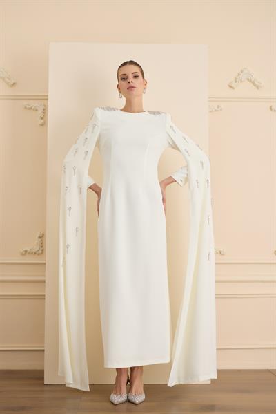 Infinity Elbise Ekru