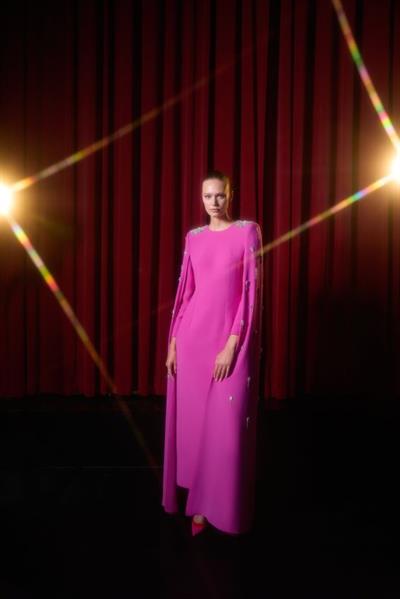 Infinity Elbise Fuşya