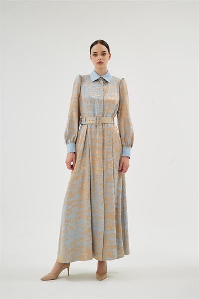 JADEITE ELBİSE Mavi