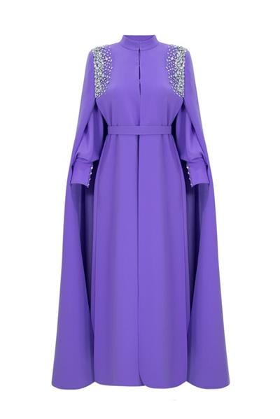 Je Parle Elbise Takım Mor