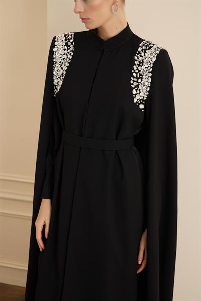 Je Parle Elbise Takım Siyah