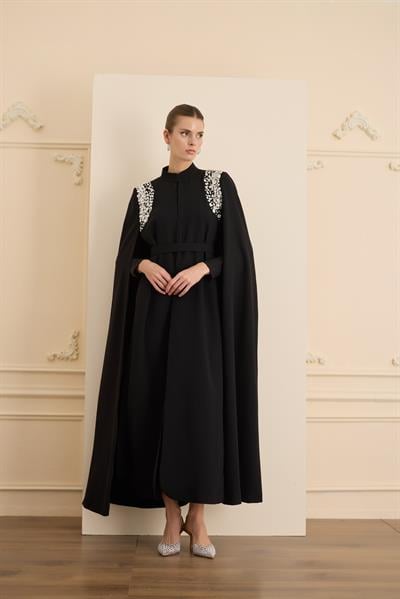 Je Parle Elbise Takım Siyah