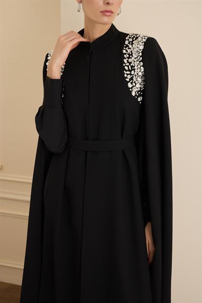 Je Parle Elbise Takım Siyah