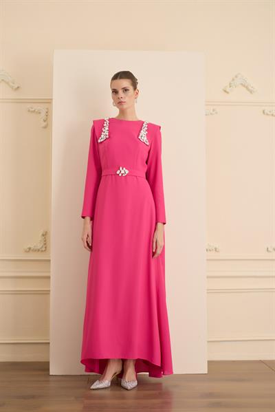 JEWEL DRESS Fuşya