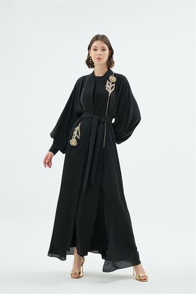 45001  KARLA ABAYA Siyah