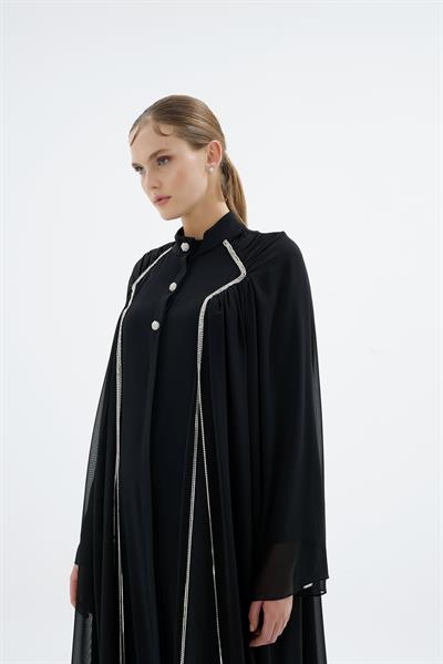 LIA ABAYA Siyah