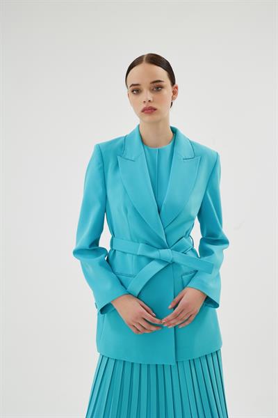Liliana Ceket Turkuaz
