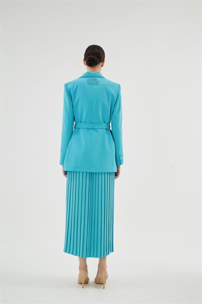 Liliana Ceket Turkuaz