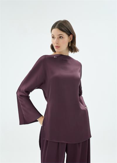 20001 LİSA BLUZ Bordo