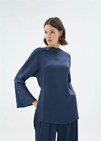 20001 LİSA BLUZ Lacivert
