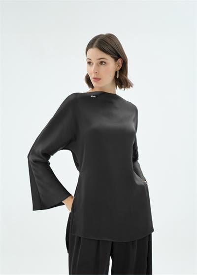 20001 LİSA BLUZ Siyah
