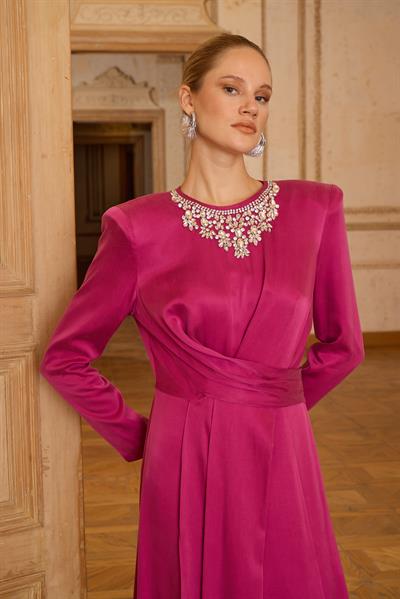 LUCIANO DRESS Fuşya
