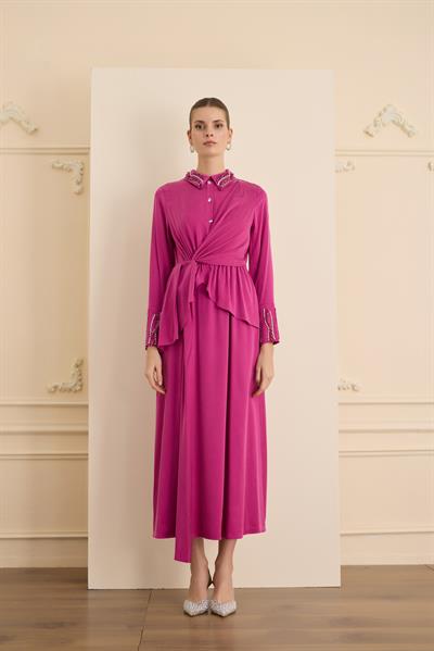 LUMIERE DRESS Fuşya