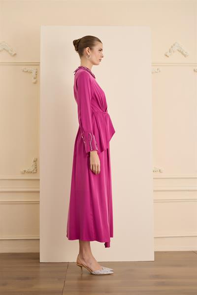 LUMIERE DRESS Fuşya