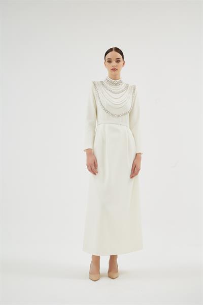 MENTA CLARA ELBİSE Ekru