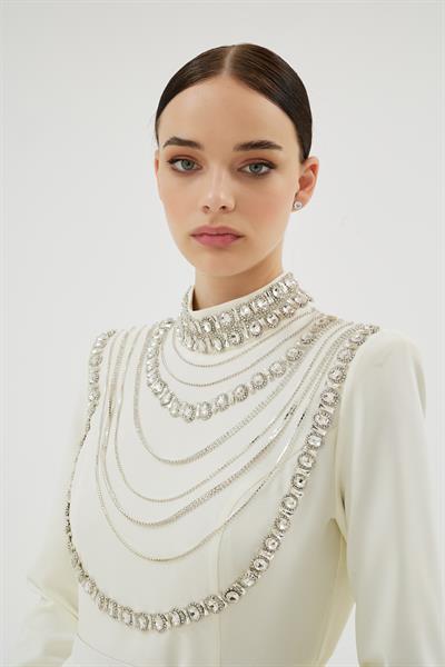 MENTA CLARA ELBİSE Ekru