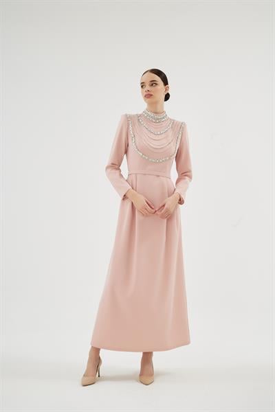 MENTA CLARA ELBİSE Pudra