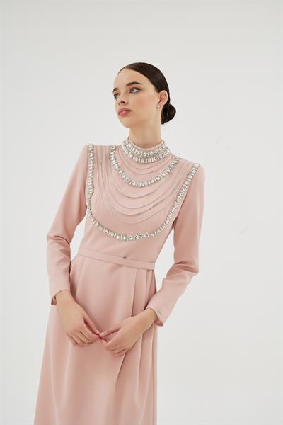 MENTA CLARA ELBİSE Pudra