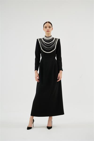 MENTA CLARA ELBİSE Siyah