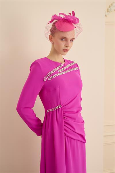 MIRANDA DRESS Fuşya