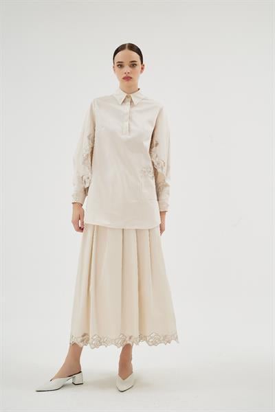 MISTY ROSE GÖMLEK Bej